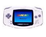 Nintendo Game Boy Advance (GBA) System White (w/ replacement battery cover) [Loose Game/System/Item]